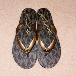 Michael Kors flip flops